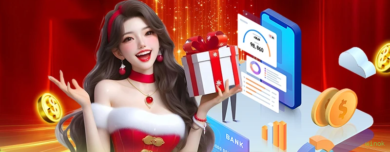 Imagem promocional do aplicativo mobile da winok